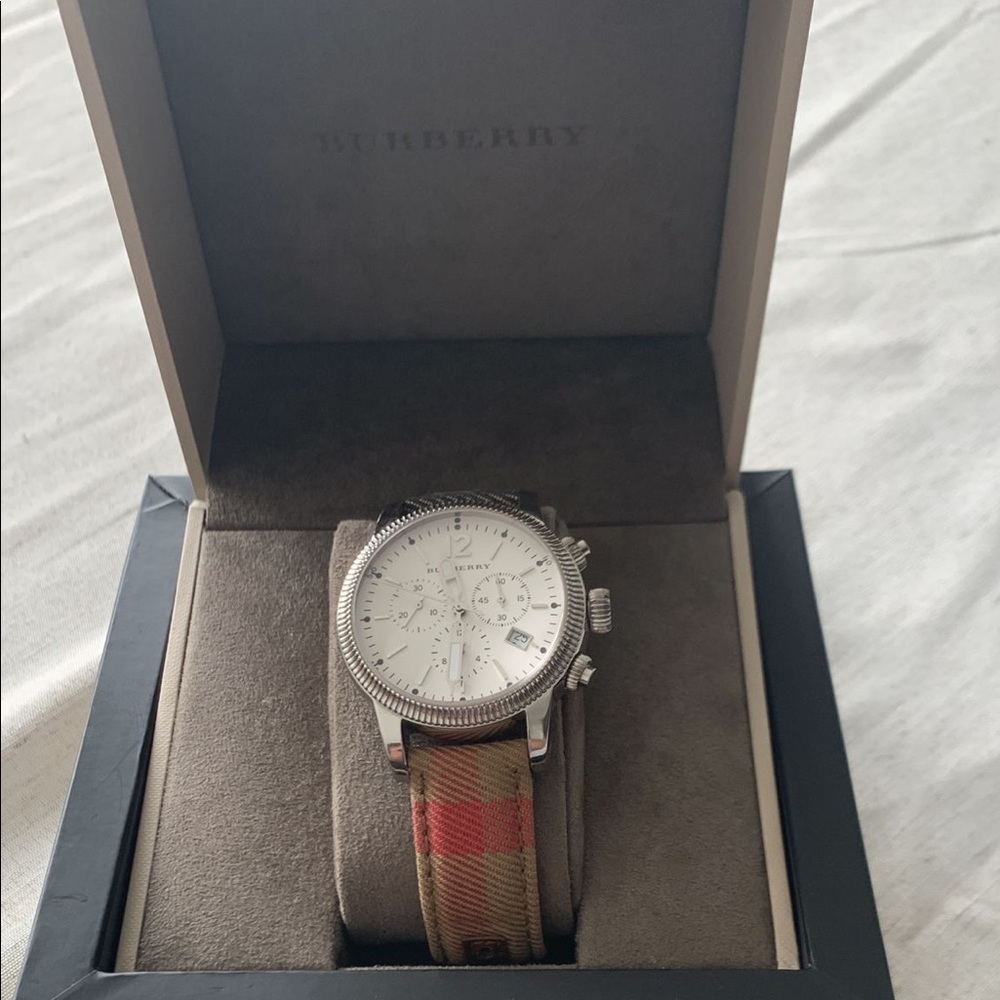 Burberry House Check Chronograph Watch